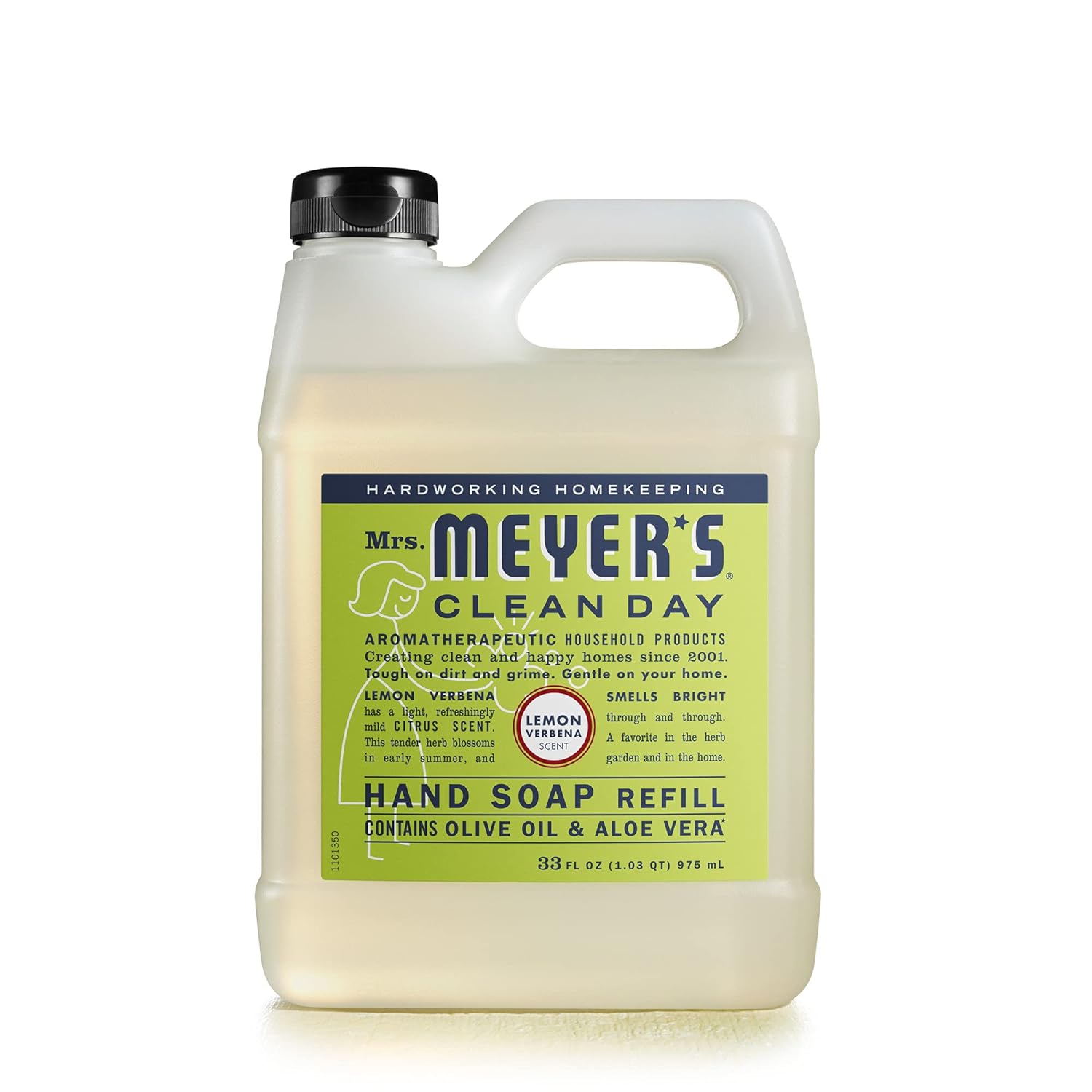 Mrs. Meyer's Clean Day Liquid Hand Soap Refill, 33 oz