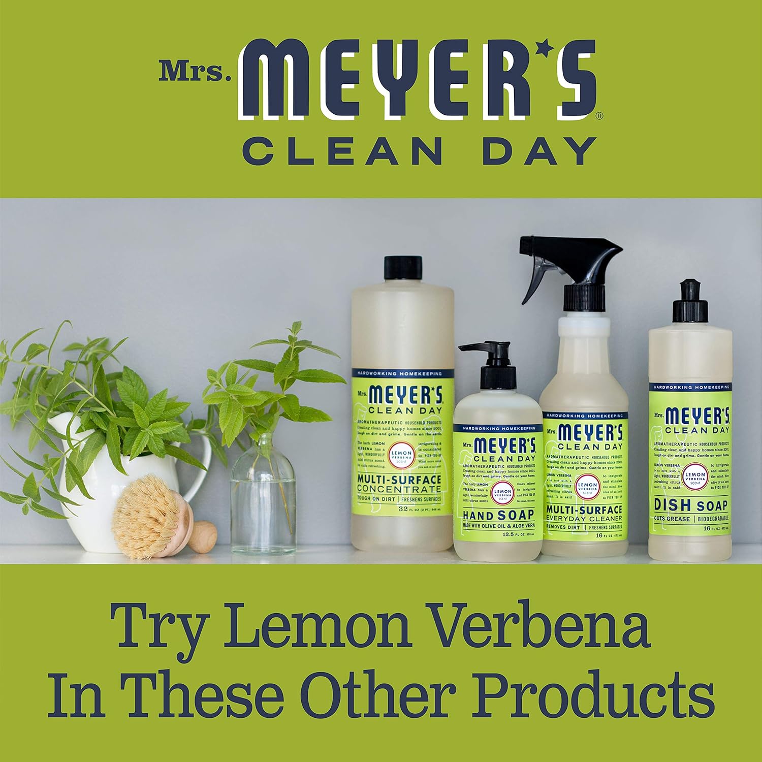 Mrs. Meyer's Clean Day Liquid Hand Soap Refill, 33 oz