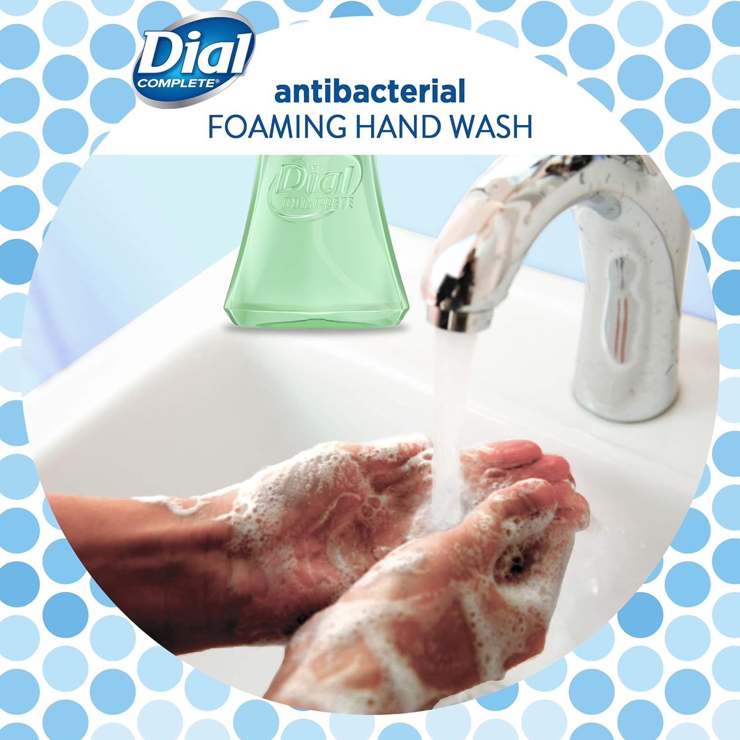 Dial Complete Antibacterial Foaming Hand Wash (Pack of 8)