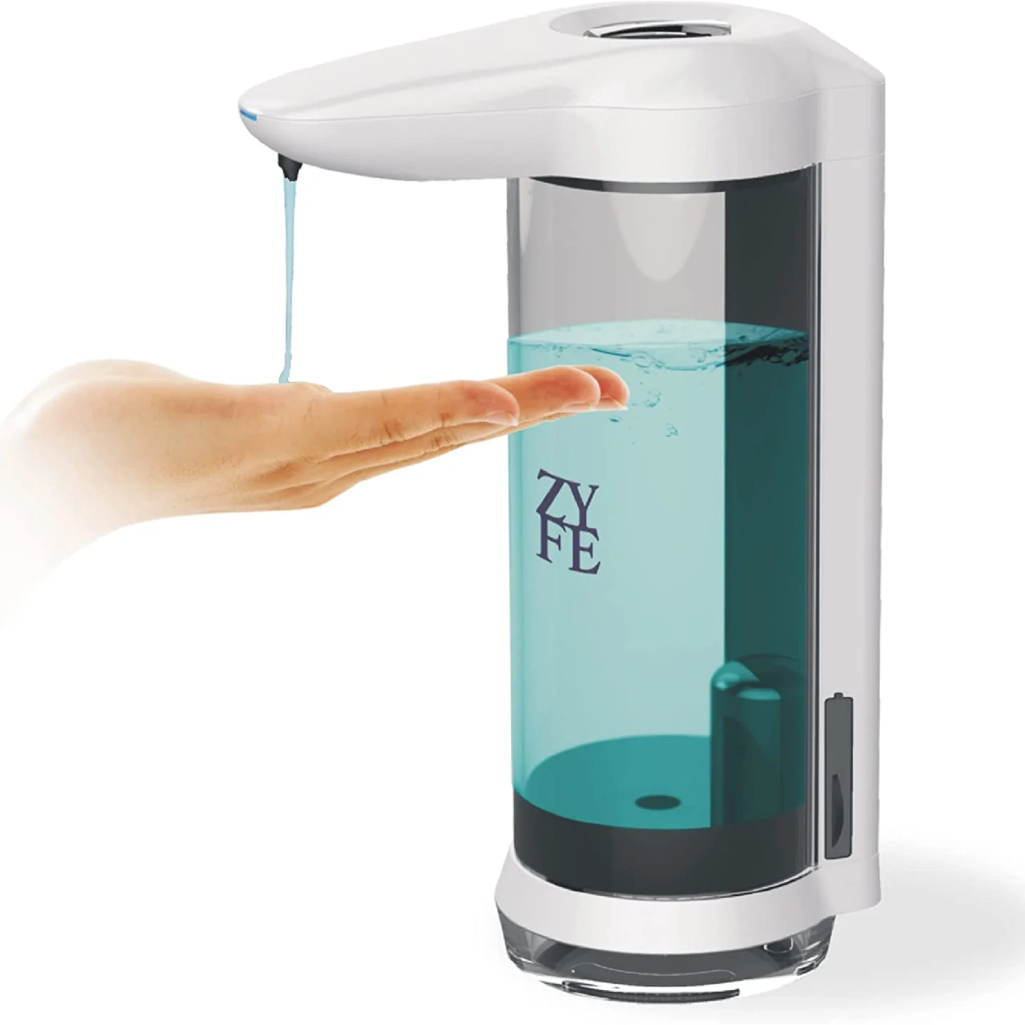 Mountable Rechargeable Automatic Hand and Dish Soap Dispenser with Accessories - Touchless, Hands-Free Operation